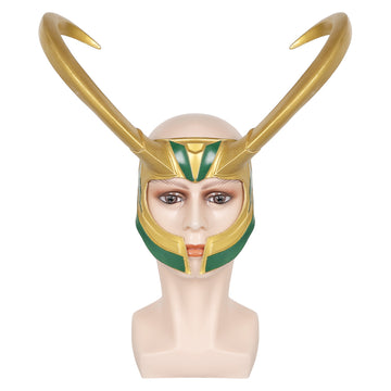 TV Loki 2 Mask Cosplay Latex Masks Helmet Masquerade Halloween Party Costume Props